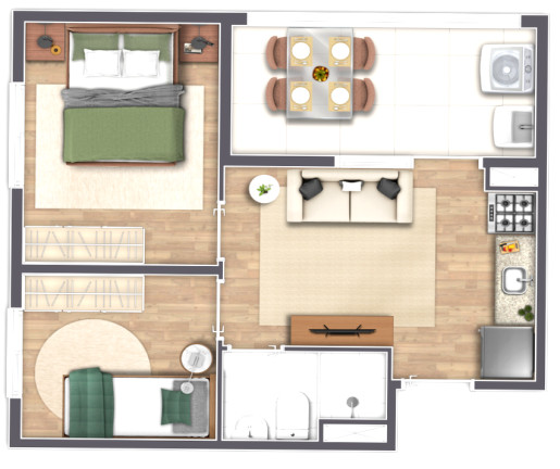 Imagem Apartamento com 2 Quartos à Venda, 33 m² em Mooca - São Paulo Imagem Apartamento com 2 Quartos à Venda, 33 m² em Mooca - São Paulo