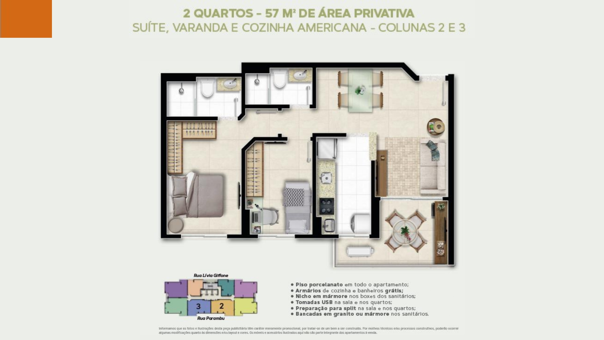 Imagem Apartamento com 2 Quartos à Venda, 57 m²em Luiz Anselmo - Salvador Imagem Apartamento com 2 Quartos à Venda, 57 m²em Luiz Anselmo - Salvador