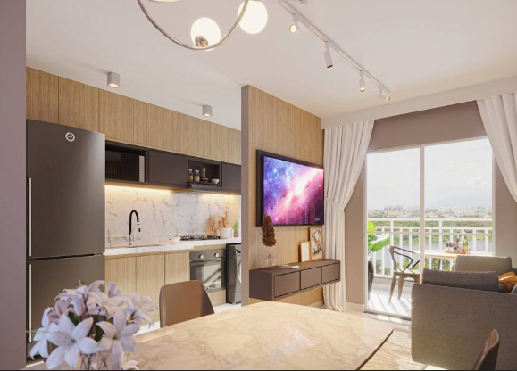 Imagem Apartamento com 2 Quartos à Venda, 46 m²em Maraponga - Fortaleza