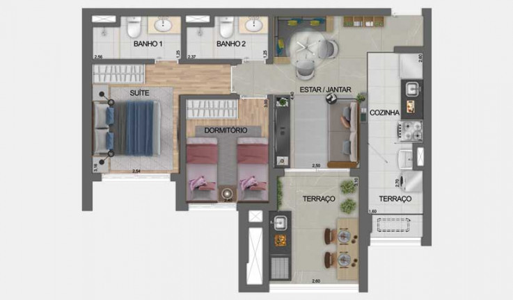 Imagem Apartamento com 2 Quartos à Venda, 64 m² em Jardim Independência - São Paulo Imagem Apartamento com 2 Quartos à Venda, 64 m² em Jardim Independência - São Paulo