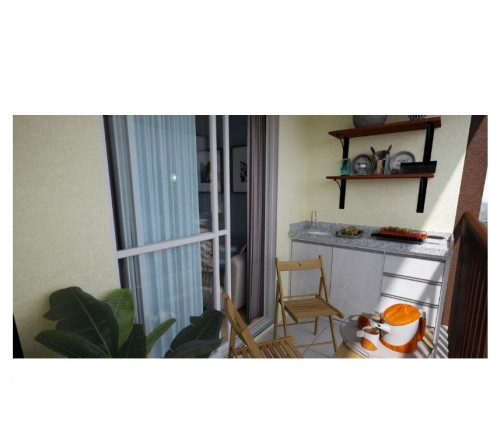 Imagem Apartamento com 2 Quartos à Venda, 50 m²em Jardim Record - Taboão da Serra