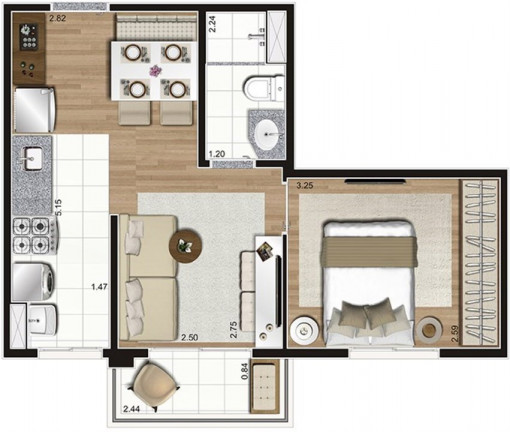 Imagem Apartamento com 3 Quartos à Venda, 68 m² em Brás - São Paulo Imagem Apartamento com 3 Quartos à Venda, 68 m² em Brás - São Paulo
