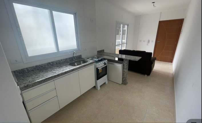 Imagem Apartamento com 1 Quarto à Venda, 40 m² em Canto do Forte - Praia Grande