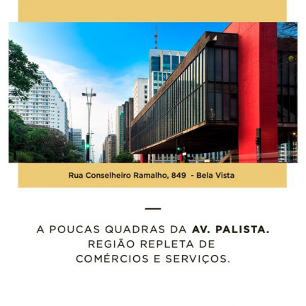 Imagem Apartamento com 1 Quarto à Venda, 26 m² em Bela Vista - São Paulo