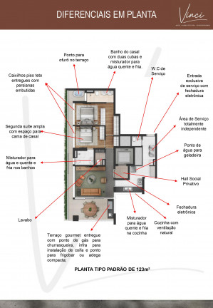 Imagem Apartamento com 3 Quartos à Venda, 196 m² em Indianópolis - São Paulo