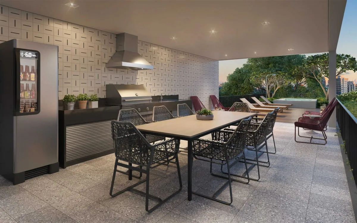 Imagem Apartamento com 1 Quarto à Venda, 63 m²em Campo Belo - São Paulo