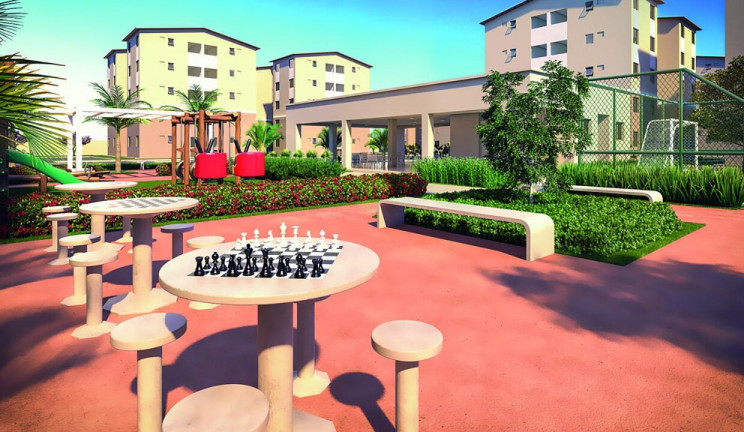 Imagem Apartamento com 2 Quartos à Venda, 42 m² em Esperança - Itaboraí