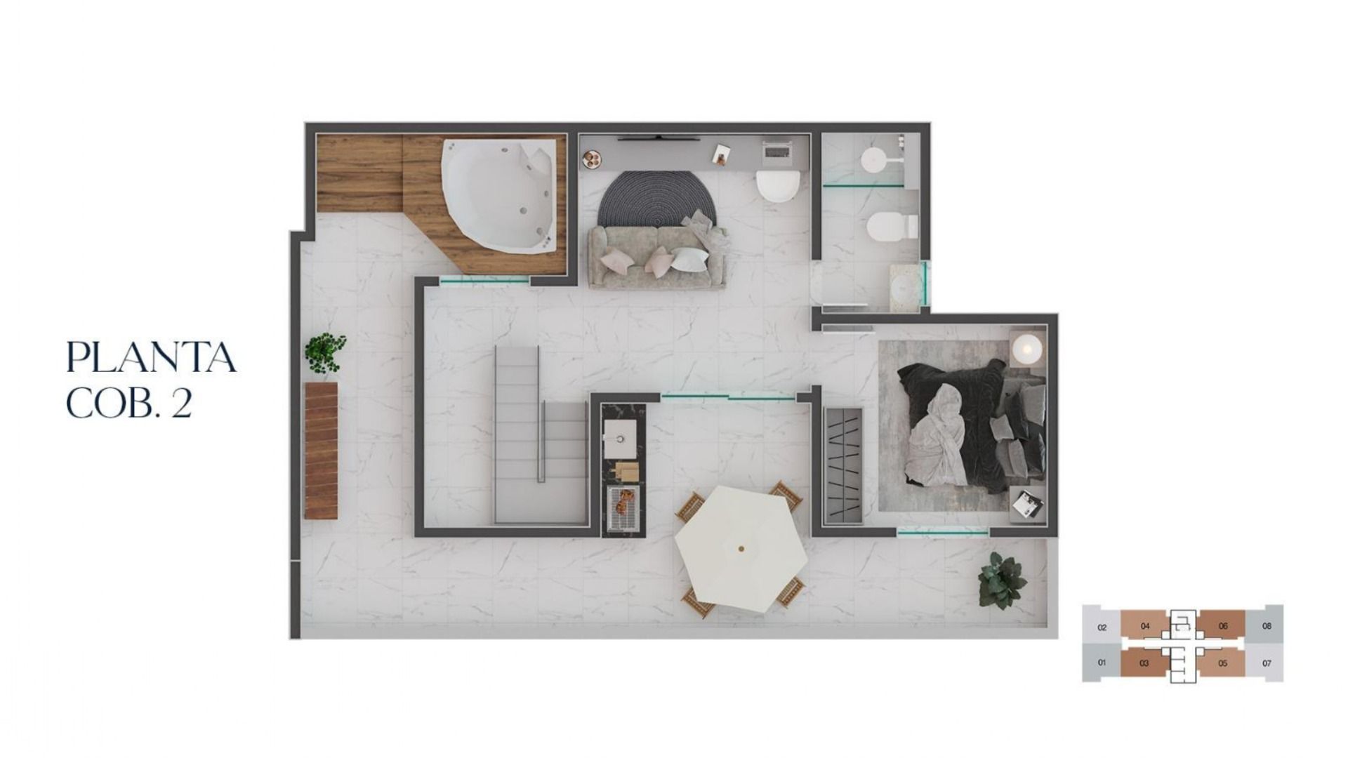Imagem Apartamento com 2 Quartos à Venda, 56 m² em Boa Vista - Juiz de Fora