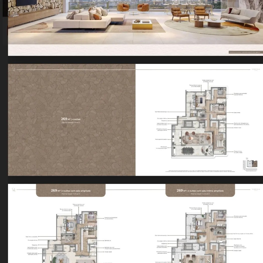 Imagem Apartamento com 4 Quartos à Venda, 341 m²em Campo Belo - São Paulo