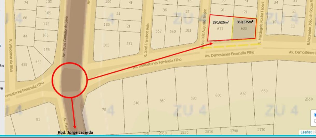 Terreno à Venda, 701 m²em Santa Regina - Itajaí