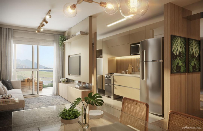 Imagem Apartamento com 2 Quartos à Venda, 56 m² em Marechal Hermes - Rio de Janeiro
