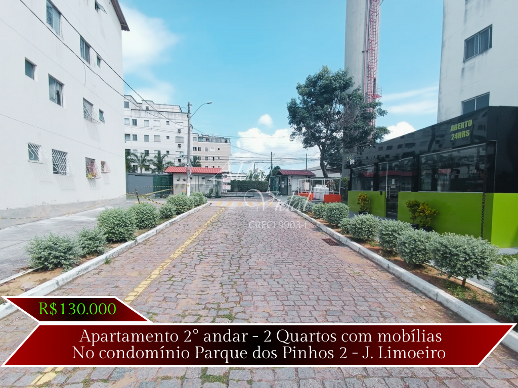 Apartamento com 2 Quartos à Venda, 48 m²em Jardim Limoeiro - Serra