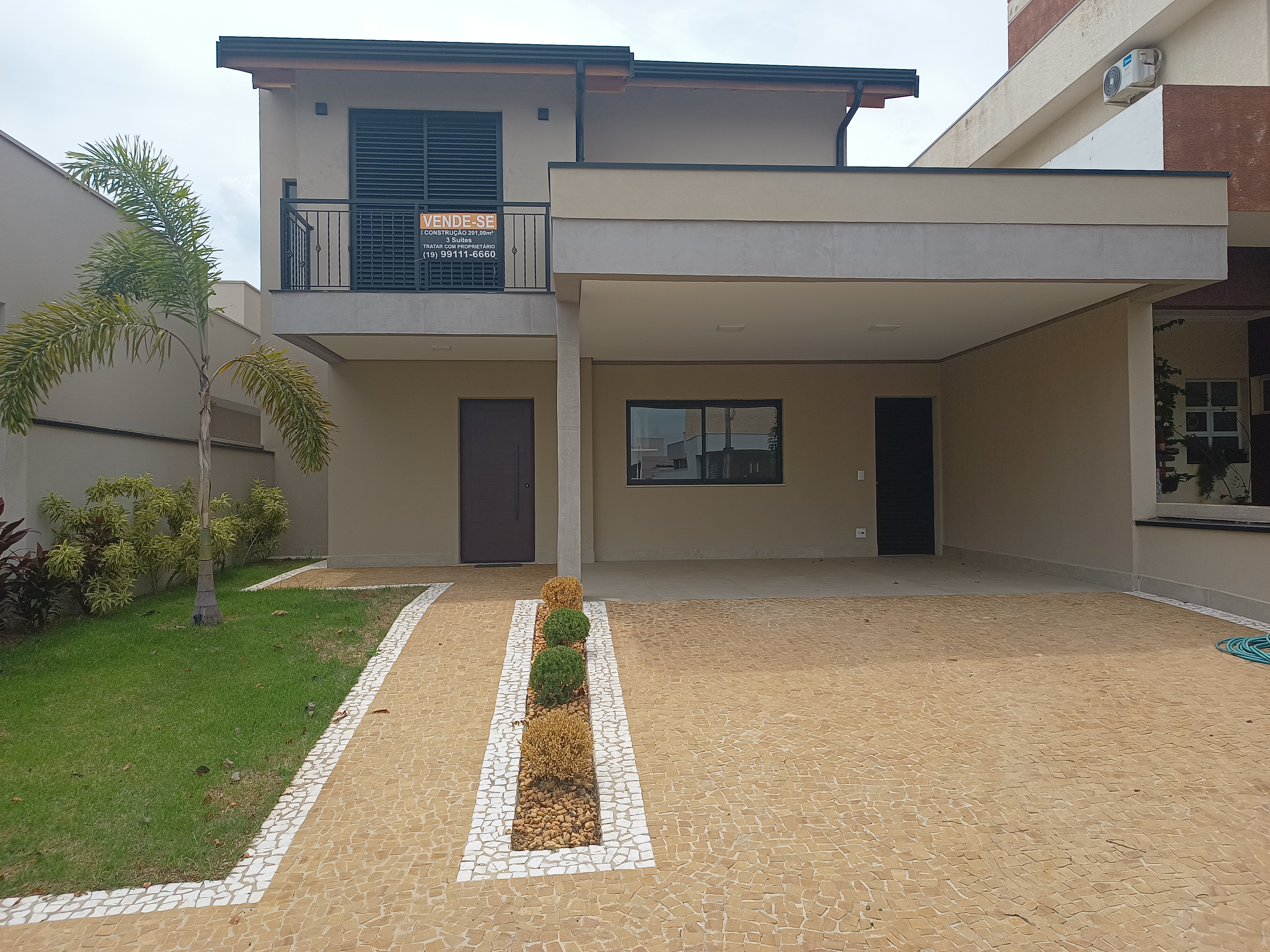 Casa de Condomínio com 3 Quartos à Venda, 201 m²em Parque Gabriel - Hortolândia