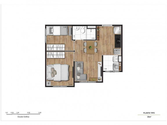 Imagem Apartamento com 2 Quartos à Venda, 37 m² em Cidade Satélite Santa Bárbara - São Paulo Imagem Apartamento com 2 Quartos à Venda, 37 m² em Cidade Satélite Santa Bárbara - São Paulo