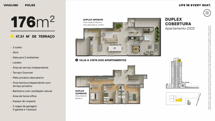 Imagem Apartamento à Venda, em Água Verde - Curitiba Imagem Apartamento à Venda, em Água Verde - Curitiba