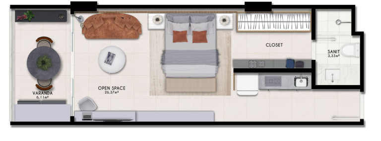 Imagem Apartamento à Venda, 45 m²em Armação - Salvador Imagem Apartamento à Venda, 45 m²em Armação - Salvador