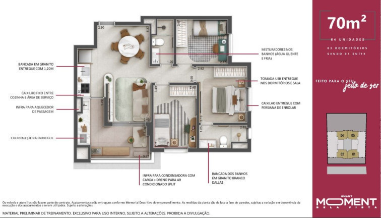 Imagem Apartamento com 2 Quartos à Venda,  em Vila Osasco - Osasco