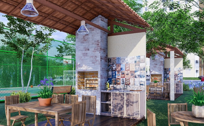 Imagem Apartamento com 2 Quartos à Venda, 52 m² em Jardim de Lourdes - Embu das Artes