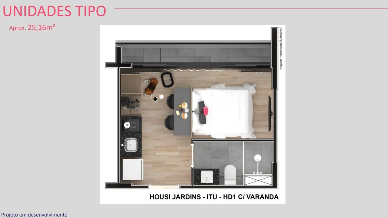 Imagem Studio à Venda, 24 m² em Paraíso - São Paulo Imagem Studio à Venda, 24 m² em Paraíso - São Paulo
