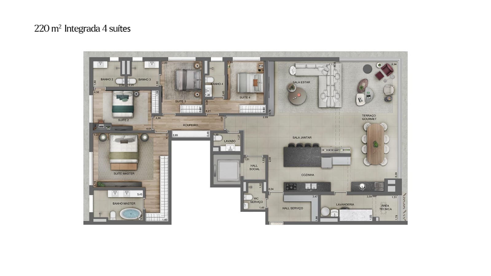 Imagem Apartamento com 4 Quartos à Venda, 219 m²em Vila Ida - São Paulo