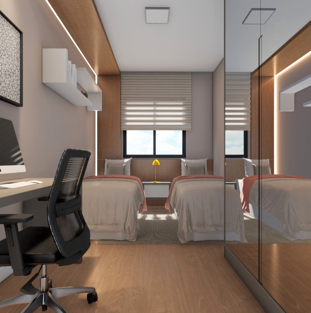 Imagem Apartamento com 2 Quartos à Venda, 58 m²em Boa Vista - Curitiba