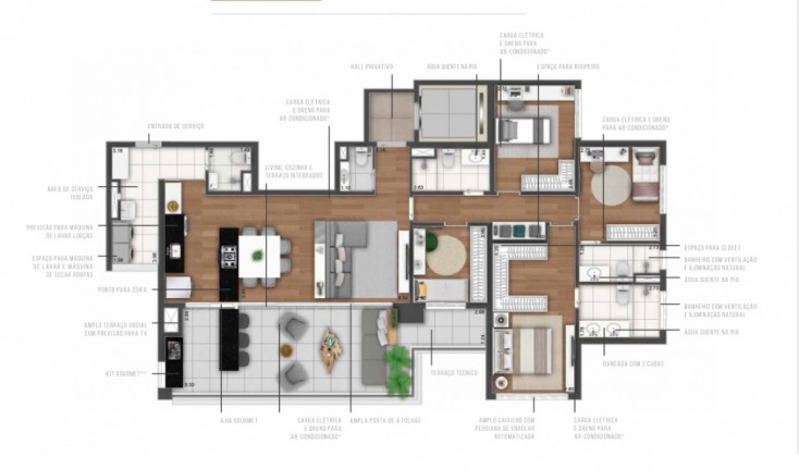 Imagem Apartamento com 3 Quartos à Venda, 156 m² em Vila Mariana - São Paulo Imagem Apartamento com 3 Quartos à Venda, 156 m² em Vila Mariana - São Paulo