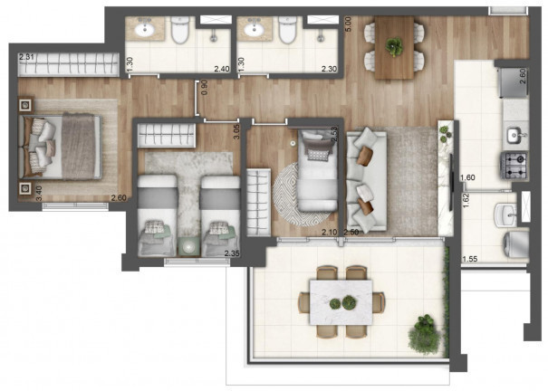 Imagem Apartamento com 3 Quartos à Venda, 75 m² em Sacomã - São Paulo Imagem Apartamento com 3 Quartos à Venda, 75 m² em Sacomã - São Paulo
