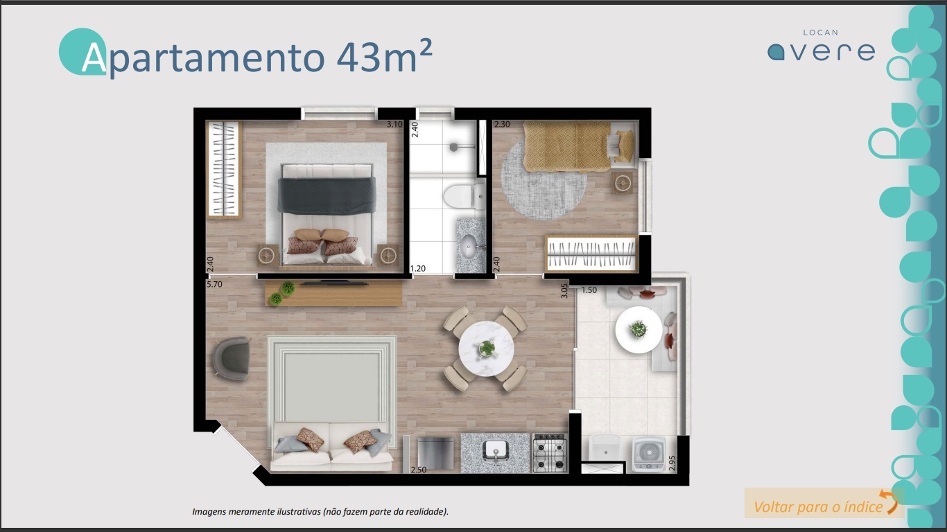 Imagem Apartamento com 2 Quartos à Venda, 43 m² em Piraporinha - Diadema Imagem Apartamento com 2 Quartos à Venda, 43 m² em Piraporinha - Diadema