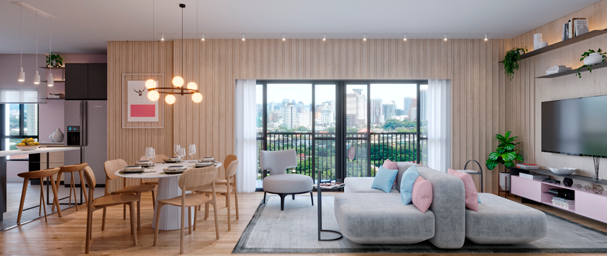 Imagem Apartamento com 3 Quartos à Venda, 95 m²em Cabral - Curitiba
