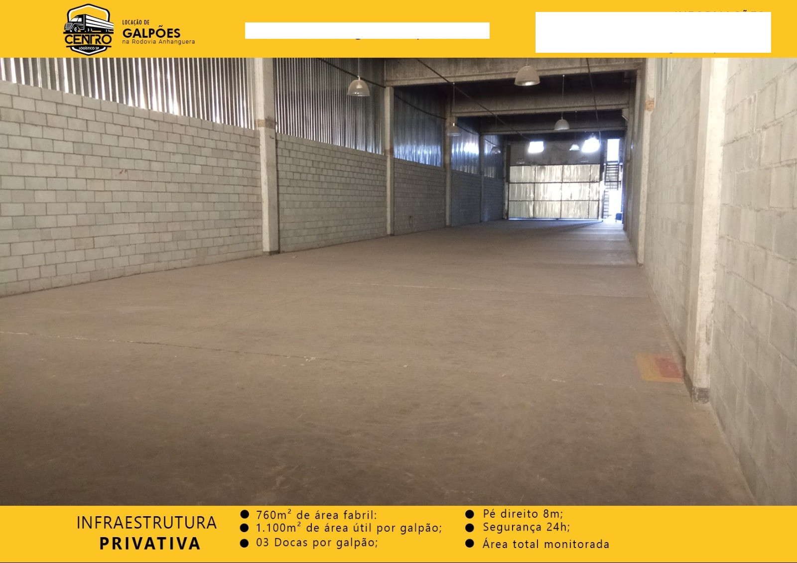 Galpão para Alugar, 760 m² em Parque Anhangüera (São Domingos) - São Paulo