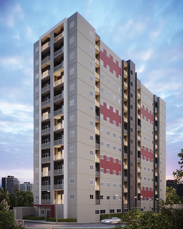 Apartamento com 2 Quartos à Venda, 36 m²em Vila Ré - São Paulo