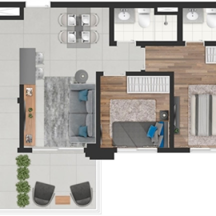 Imagem Apartamento com 2 Quartos à Venda, 58 m² em Penha de França - São Paulo