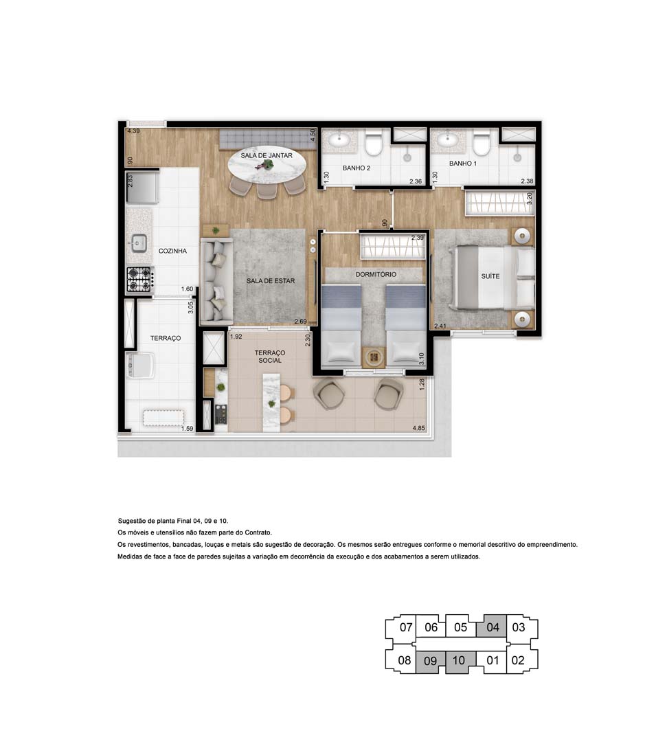 Imagem Apartamento com 2 Quartos à Venda, 63 m² em Vila Cruzeiro - São Paulo
