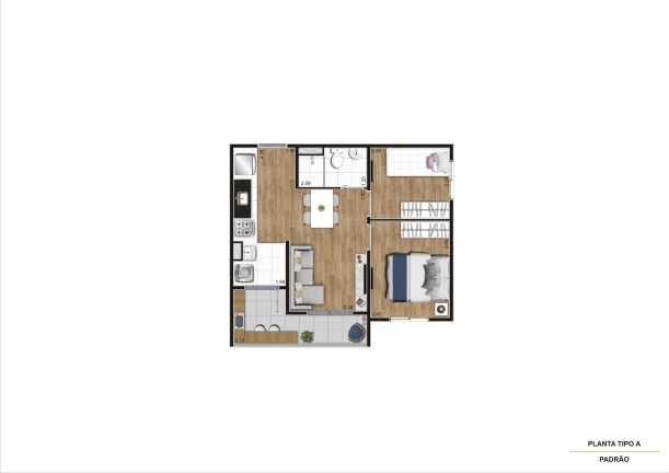 Imagem Apartamento com 2 Quartos à Venda, 38 m² em Jaguaré - São Paulo