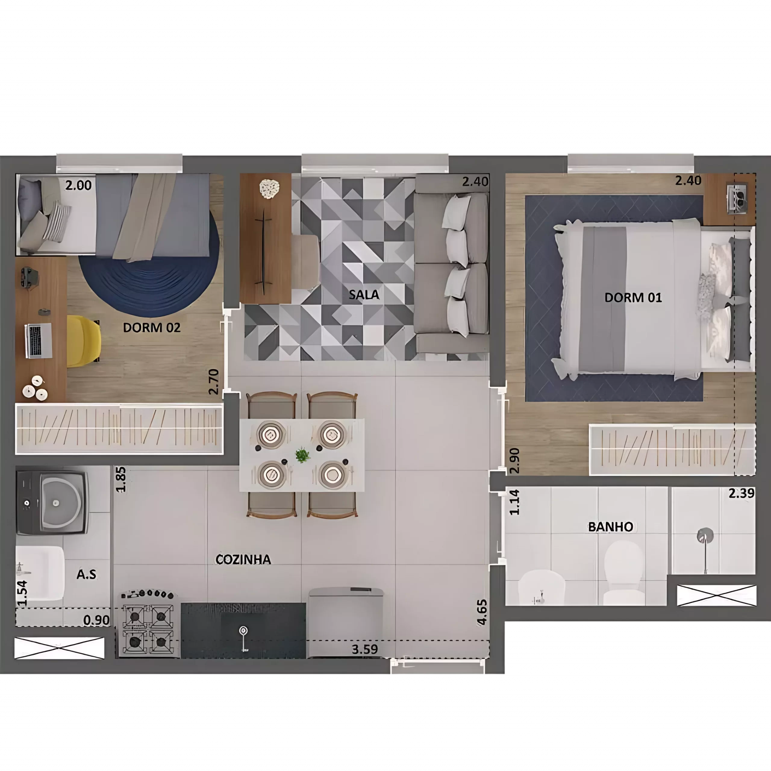 Imagem Apartamento com 2 Quartos à Venda, 34 m² em CAMPO LIMPO - SÃO PAULO Imagem Apartamento com 2 Quartos à Venda, 34 m² em CAMPO LIMPO - SÃO PAULO