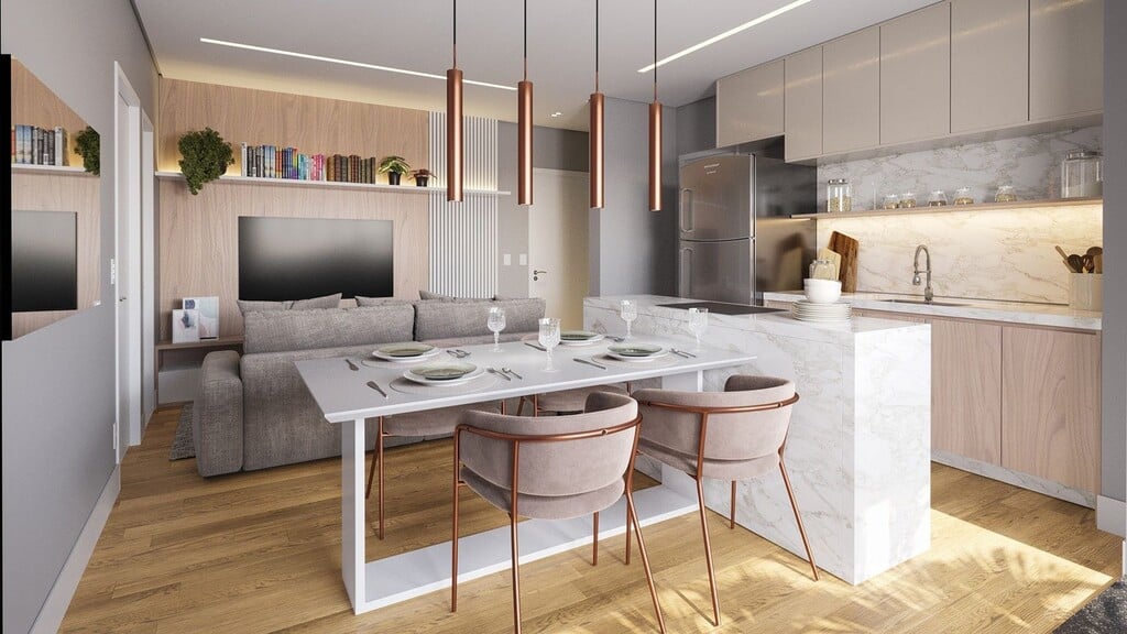 Imagem Apartamento com 3 Quartos à Venda, 86 m²em Boa Vista - Curitiba