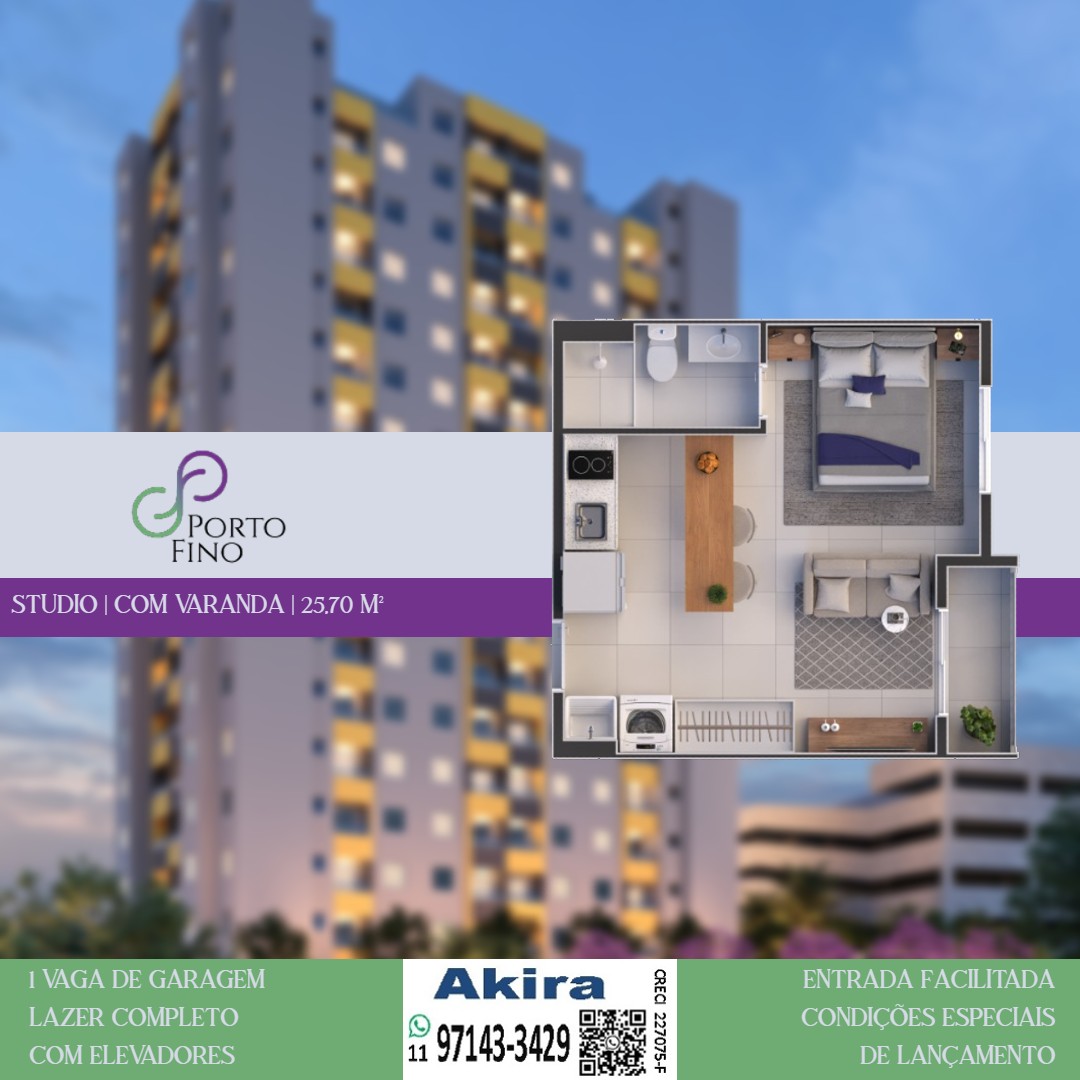 Imagem Apartamento com 2 Quartos à Venda, 43 m² em Mogi Moderno - Mogi das Cruzes