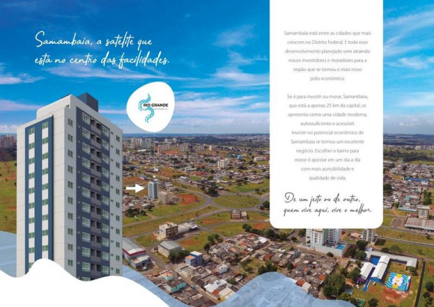 Imagem Apartamento com 2 Quartos à Venda, 49 m² em Samambaia Sul (Samambaia) - Brasília Imagem Apartamento com 2 Quartos à Venda, 49 m² em Samambaia Sul (Samambaia) - Brasília