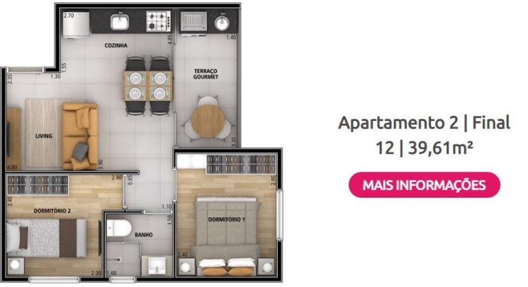 Imagem Apartamento com 2 Quartos à Venda, 1.302 m² em Carandiru - São Paulo
