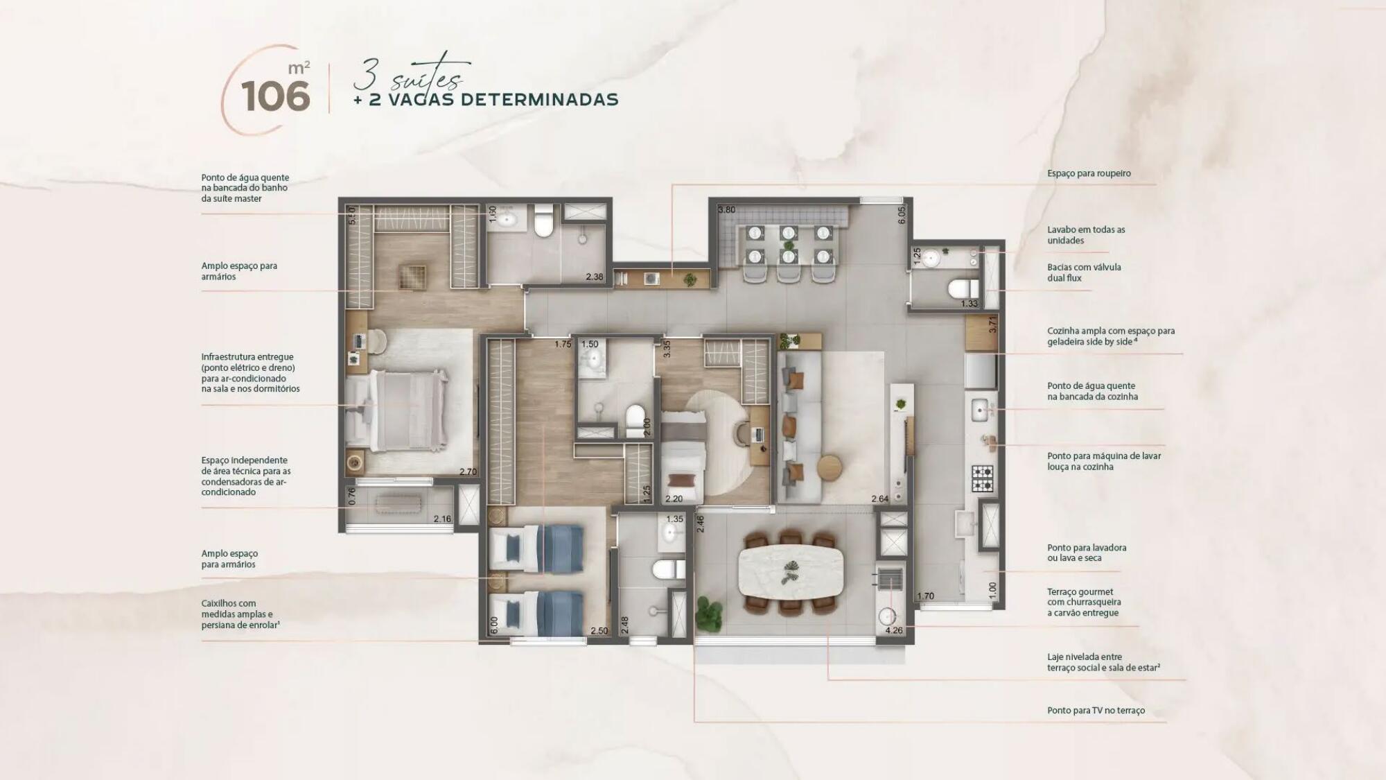 Imagem Apartamento com 4 Quartos à Venda, 128 m²em Vila Paulicéia - São Paulo