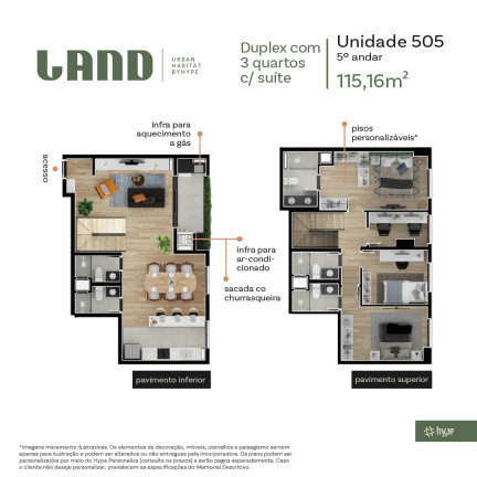 Imagem Apartamento com 3 Quartos à Venda, 114 m²em Boa Vista - Curitiba