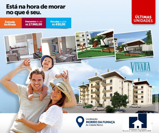 Imagem Apartamento com 2 Quartos à Venda, 48 m² em Centro - Morro da Fumaça Imagem Apartamento com 2 Quartos à Venda, 48 m² em Centro - Morro da Fumaça