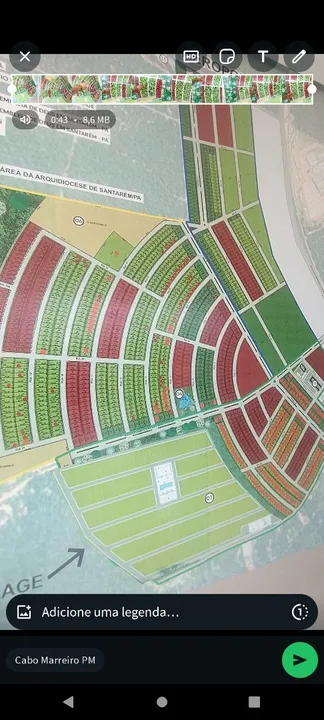 Imagem Terreno à Venda, 237 m²em Nova Vitória - Santarém
