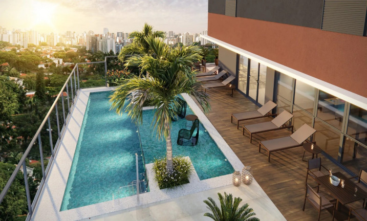 Apartamento com 2 Quartos à Venda, 2.336 m² em Vila Cordeiro - São Paulo