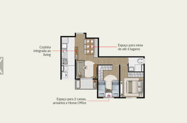 Imagem Apartamento com 2 Quartos à Venda, 50 m² em Vila Guarani (z Sul) - São Paulo