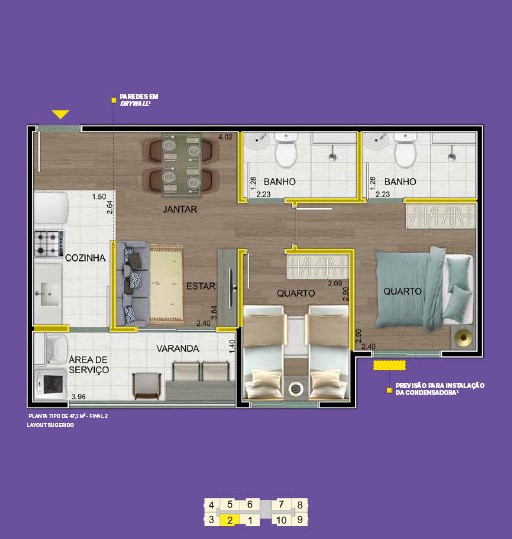 Imagem Apartamento com 2 Quartos à Venda, 47 m² em Penha de França - São Paulo Imagem Apartamento com 2 Quartos à Venda, 47 m² em Penha de França - São Paulo