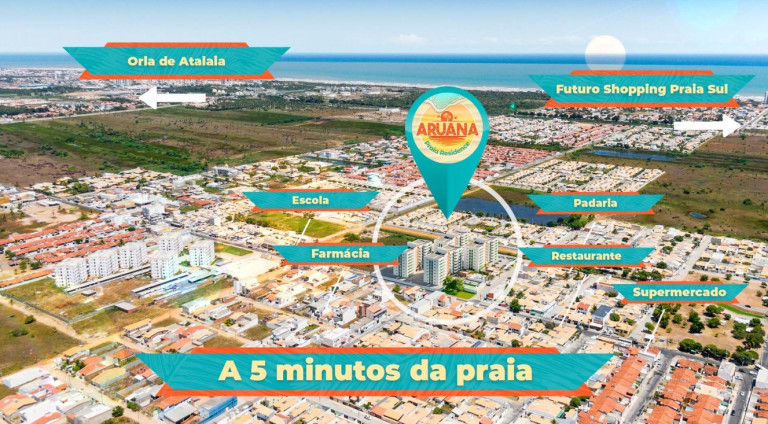 Imagem Apartamento com 2 Quartos à Venda, 60 m² em Aruana - Aracaju