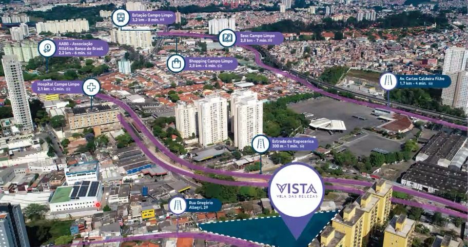 Imagem Apartamento com 2 Quartos à Venda, 33 m²em Vila das Belezas - São Paulo