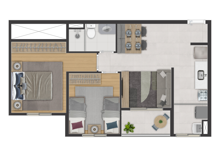 Imagem Apartamento com 2 Quartos à Venda, 54 m² em Jardim Olavo Bilac - São Bernardo do Campo Imagem Apartamento com 2 Quartos à Venda, 54 m² em Jardim Olavo Bilac - São Bernardo do Campo