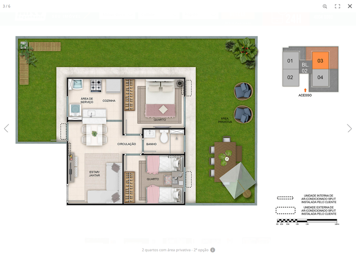 Imagem Apartamento com 2 Quartos à Venda, 39 m² em Planalto - Manaus Imagem Apartamento com 2 Quartos à Venda, 39 m² em Planalto - Manaus